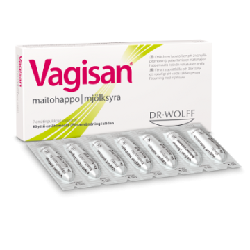 VAGISAN MAITOHAPPO EMÄTINPUIKKO 7 KPL