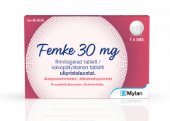 FEMKE 30 mg tabl, kalvopääll 1 fol