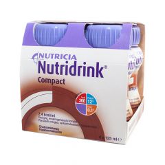 Nutridrink Compact suklaa 4x125 ml