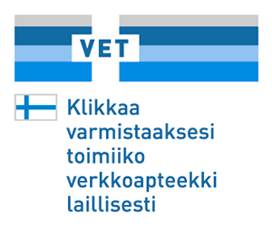 Tarkista toimiiko verkkoapteekki laillisesti